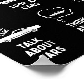 Things I Do In My Spare Time Car Enthusiast Funny  Poster (Hoek)