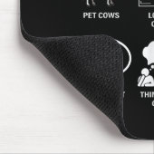 Things I Do In My Spare Time Cow Lover Farmer Cows Muismat (Hoek)