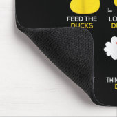 Things I Do In My Spare Time Ducks Love Cute Duck  Muismat (Hoek)