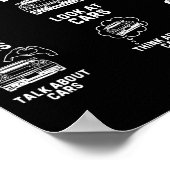 Things I Do In My Spare Time Funny Car Enthusiast  Poster (Hoek)