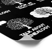 Things I Do In My Spare Time Funny Genealogy  Poster (Hoek)