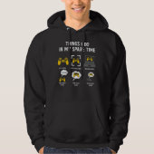 Things I Do In My Spare Time Games Gaming Game Hoodie (Voorkant)