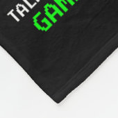 Things I Do In My Spare Time Gaming Funny Gamer Bo Fleece Deken (Hoek)