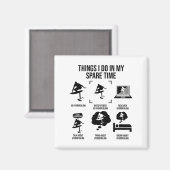 Things I Do In My Spare Time - Hydrofoiling  Magneet (Voorkant / Achterkant)