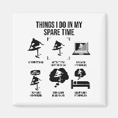 Things I Do In My Spare Time - Hydrofoiling Magneet (Voorkant)