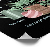 Things I Do In My Spare Time Plant Funny Gardener  Poster (Hoek)