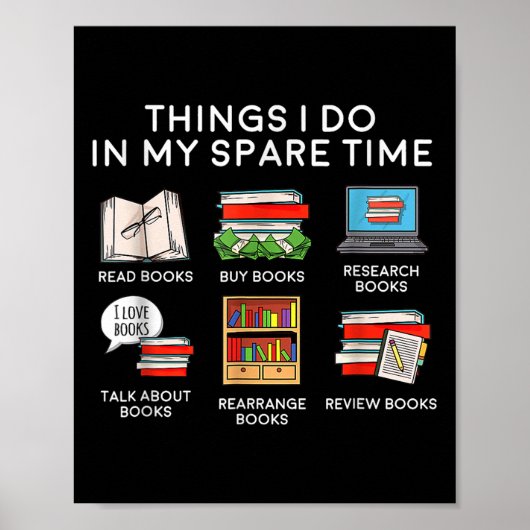 Things I Do In My Spare Time  Poster (Voorkant)