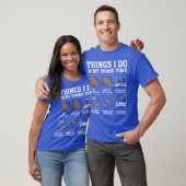 Things I Do In My Spareime Capybara Funny Capybara T-shirt (Unisex)