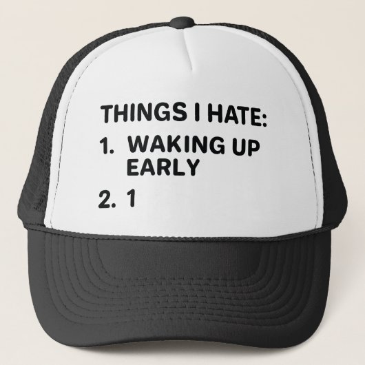 Things I Hate Trucker Pet (Voorkant)