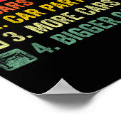 Things I Want Car Parts More Bigger Garage Mechani Poster (Hoek)