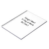 Things I Want To Say at Work But Can't Notitieboek (Linkerzijde)