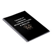 Things My Labrador Retriever Fetched & Drolled Notitieboek (Rechterzijde)