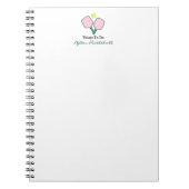 Things To Do After Pickleball Notitieboek (Voorkant)