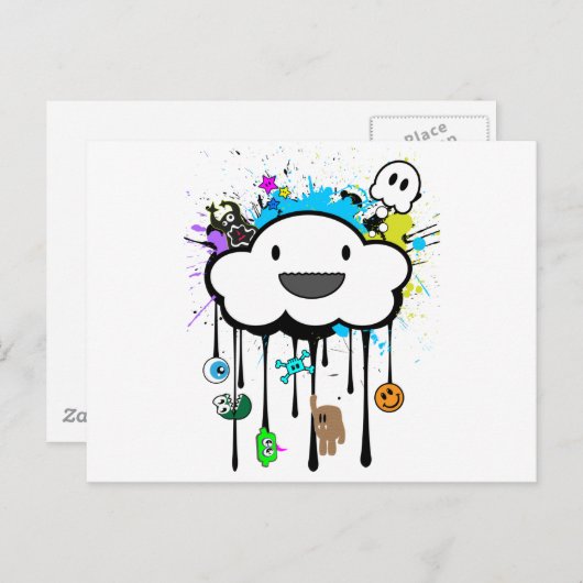 Thingy-ma-jig Briefkaart (Voorkant / Achterkant)