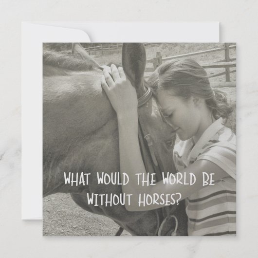 THINK AS ONE 5.25 x 5.25 card Kaart (Voorkant)