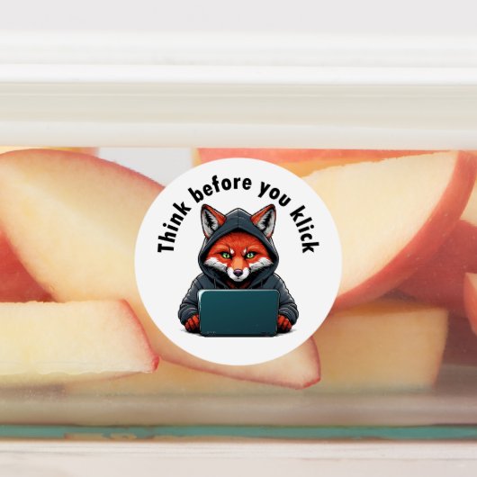 Think before you click - Cyber Security Labels (Aangebracht)