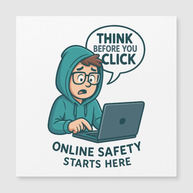 Think Before You Click - Online Safety Awareness (Voorkant)