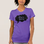 think big 'n bold T-shirt van dalDesignNZ (Voorkant)