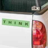 THINK BUMPER STICKER (Op Truck)