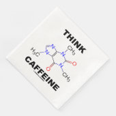 Think Caffeine (Caffeine Chemical Molecule) Servet (Hoek)