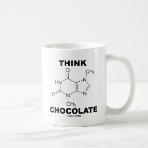 Think Chocolate (Theobromine-molecuulchemie) Koffiemok
