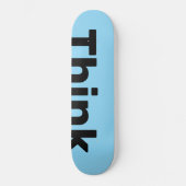 Think Deck "Think on the edge" Persoonlijk Skateboard (Voorkant)