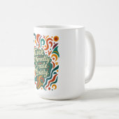 Think Differently. Create Boldly. — Fearless Minds Koffiemok (Voorkant rechts)