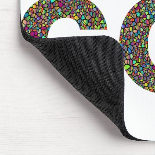 Think God Cadeau's idee van een cadeau Muismat (Hoek)