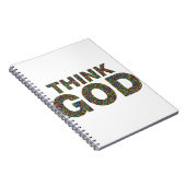 Think God Cadeau's idee van een cadeau Notitieboek (Rechterzijde)