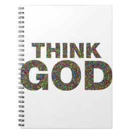 Think God Cadeau's idee van een cadeau Notitieboek