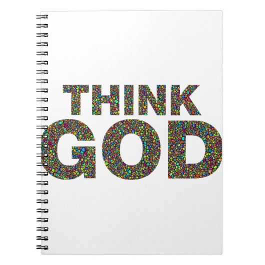 Think God Cadeau's idee van een cadeau Notitieboek (Voorkant)