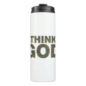 Think God Cadeau's idee van een cadeau Thermosbeker (Voorkant)