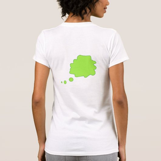 Think Green apparel T-Shirt (Achterkant)