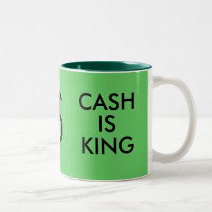 THINK GREEN/CASH IS KING mok