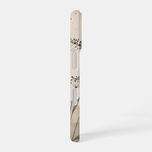 Think Less. Create More. iPhone Case | Minimalist 16 Hoesje (Rechterkant)