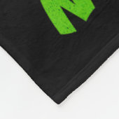 Think Noodles - Mmm Noodles Kawaii Ninja Cat Funny Fleece Deken (Hoek)