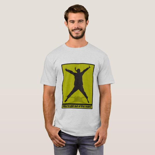 Think out of square t-shirt (Voorkant volledig)