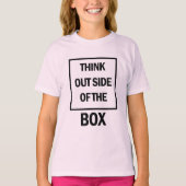 Think Outside Of The Box  T-shirt (Voorkant)