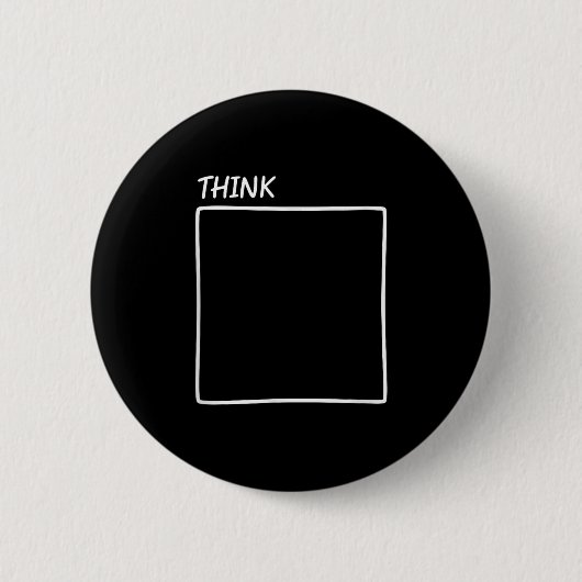 Think Outside The Box New Perspective  Ronde Button 5,7 Cm (Voorkant)