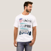 Think-Pair-Overshare T-shirt (Voorkant volledig)