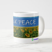 Think Peace Mug Grote Koffiekop (Voorkant rechts)