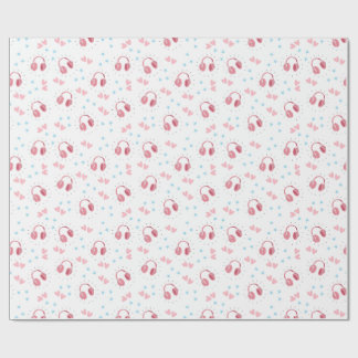 Think Pink Audiobook Wrapping Paper Cadeaupapier