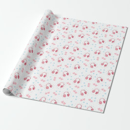 Think Pink Audiobook Wrapping Paper Cadeaupapier