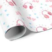 Think Pink Audiobook Wrapping Paper Cadeaupapier (Rol Hoek)