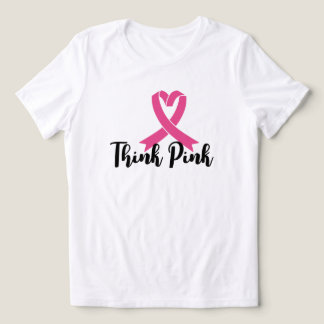 Think Pink – Draag hoop, verspreid kracht Tri-Blend Shirt