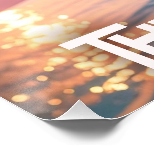 THINK PINKER - Flamingo PINK Perfect Poster (Hoek)