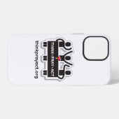 Think+Pray+Act iPhone 12 hoesje (Achterkant horizontaal)