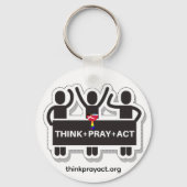 Think+Pray+Act Keychain (Achterkant)