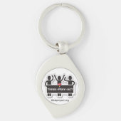 Think+Pray+Act Sleutelhanger (Voorkant)