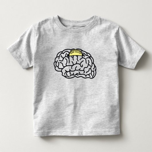 Think Series: Add Value Toddler T-shirt (Voorkant)